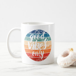 Nur gute Vibes Kaffeetasse