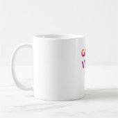 Nur gute Vibes Kaffeetasse (Links)