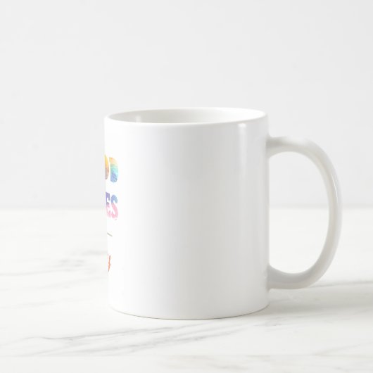Nur gute Vibes Kaffeetasse (Rechts)