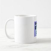 Nur gute Vibes Kaffeetasse (Links)