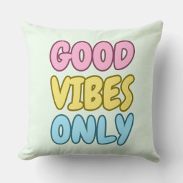 Nur Gute Vibes Kissen 