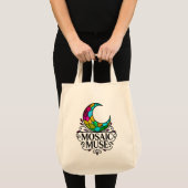 Nur gute Vibes -Mosaic Muse Tragetasche (Vorderseite (Produkt))