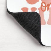 Nur gute Vibes Mousepad (Ecke)