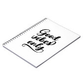 Nur gute Vibes Notizblock (Linke Seite)