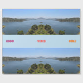 Nur Gute Vibes Papier Geschenkpapier (Flach)