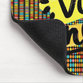 Nur Gute Vibes Pop Art Mauspad (Ecke)