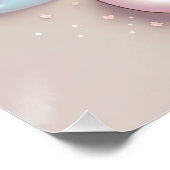 Nur gute Vibes Poster (Ecke)