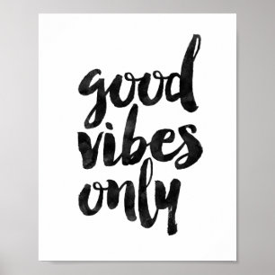 Nur gute Vibes Poster