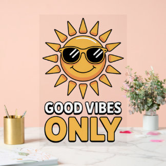 Nur Gute Vibes Poster
