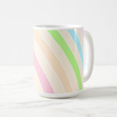 Nur gute Vibes | Retro Vintag Kaffeetasse (VorderseiteRechts)