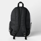 Nur gute Vibes Rucksack (Rückseite)