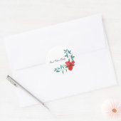 NUR GUTE VIBES RUNDER AUFKLEBER (Umschlag)