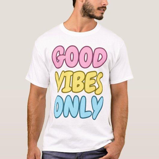 Nur Gute Vibes T-Shirt (Vorderseite)