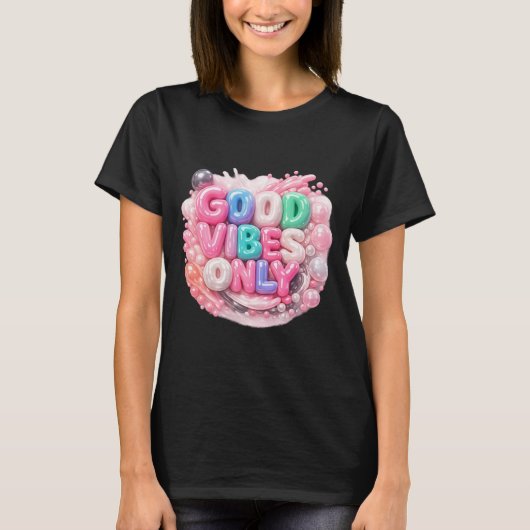 Nur Gute Vibes T-Shirt (Vorderseite)