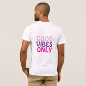 Nur gute Vibes T-Shirt (Schwarz voll)