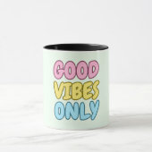 Nur Gute Vibes Tasse (Zentrum)