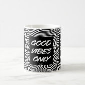 Nur gute Vibes. Tasse. Kaffeetasse (Mittel)