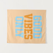 Nur gute Vibes Wandteppich (Vorderseite (Horizontal))