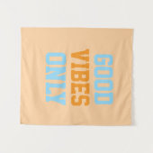 Nur gute Vibes Wandteppich (Vorderseite (Horizontal))