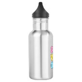 Nur Gute Vibes Wasserflasche (Links)