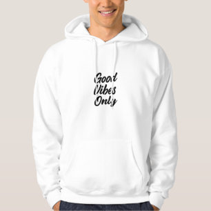 Nur gute Vibes Zitat T-Shirt & Hoodie Trendy