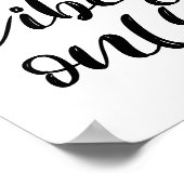 Nur gute Visionen Poster (Ecke)