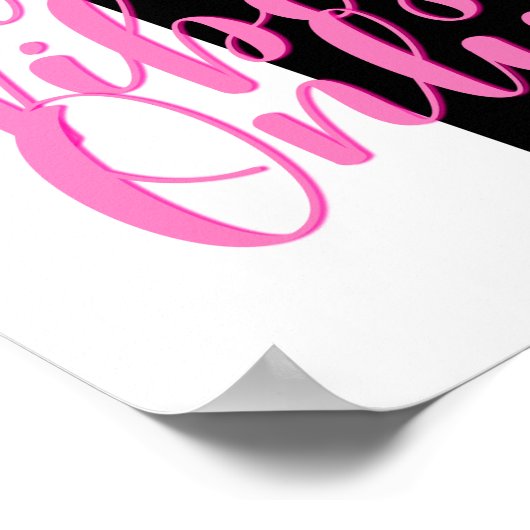 Nur gute Visionen Poster (Ecke)