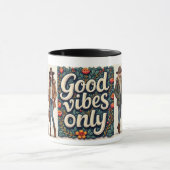 Nur gute Visionen Tasse (Zentrum)