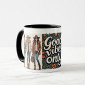 Nur gute Visionen Tasse (Vorderseite Links)