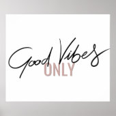 NUR GUTER VIBER POSTER (Vorne)