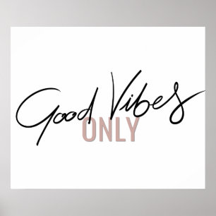 NUR GUTER VIBER POSTER