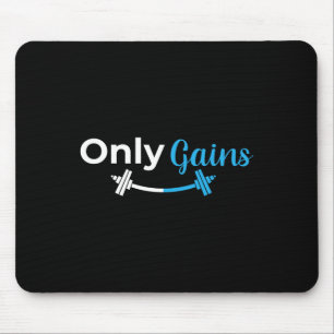 Nur Gym Lifting Workout Bodybuilding witzig Mousepad