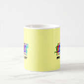 nur halb verrückt kaffeetasse (Mittel)