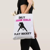 Nur harte Mädchen spielen Hockey Tasche (Von Nahem)