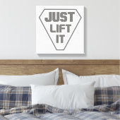 Nur heben leinwanddruck (Insitu (Schlafzimmer))