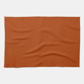 Nur Herbst-Goldtiefer Rost-orange Farbe Handtuch (Horizontal)