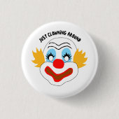 Nur herumclown button (Vorderseite)