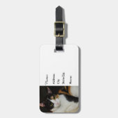 Nur herumhängen gepäckanhänger (Vorderseite vertikal)