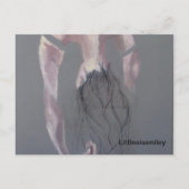 Nur herumhängen postkarte (Vorderseite)
