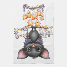 Nur herumhängend, Fledermäuse Geschirrtuch