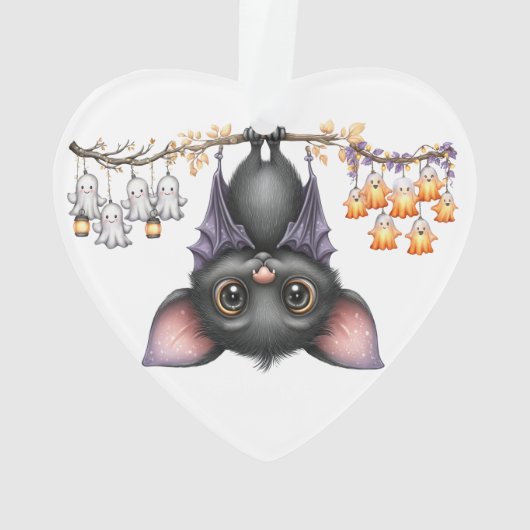 Nur herumhängend, Fledermäuse Ornament (Rückseite)