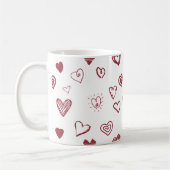 Nur Herz Kaffeetasse (Links)