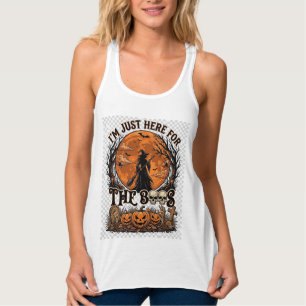 Nur hier Boos Halloween Hexenmond Kürbisse_1 Tank Top
