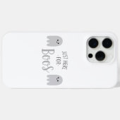 Nur hier für Boos Ghost Halloween Phone Case (Rückseite (Horizontal))