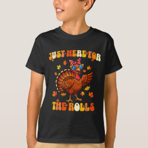 Nur Hier Für Die Brötchen Erntedankfest Essen Kind T-Shirt