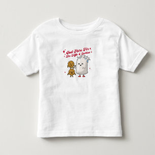 Nur hier für die Milch & Kekse Kleinkinder T - Shi Kleinkind T-shirt