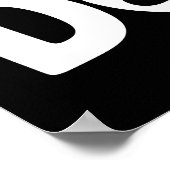 Nur hier, um alle Hunde zu unterbringen Poster (Ecke)