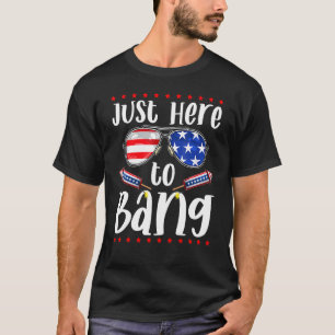 Nur hier, um am 4. Juli zu Bang 4. American Flag G T-Shirt