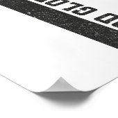 Nur hier, um Gott Glanz Niedlichen lustigen Hallow Poster (Ecke)