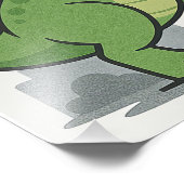 Nur hier, um Havoc zu schreiben Fotodruck (Ecke)